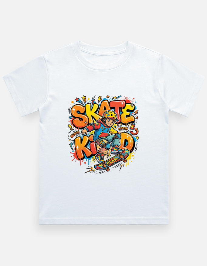 Boy's Skate Kid Crew Neck T-Shirt
