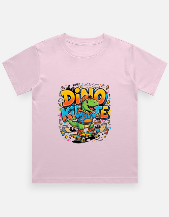 Boy's Dino Crew Neck T-Shirt