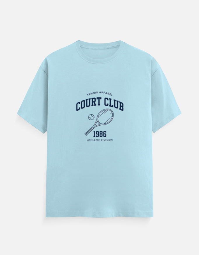 Men's 1986 Tennis Club Graphic Printed T-Shirt